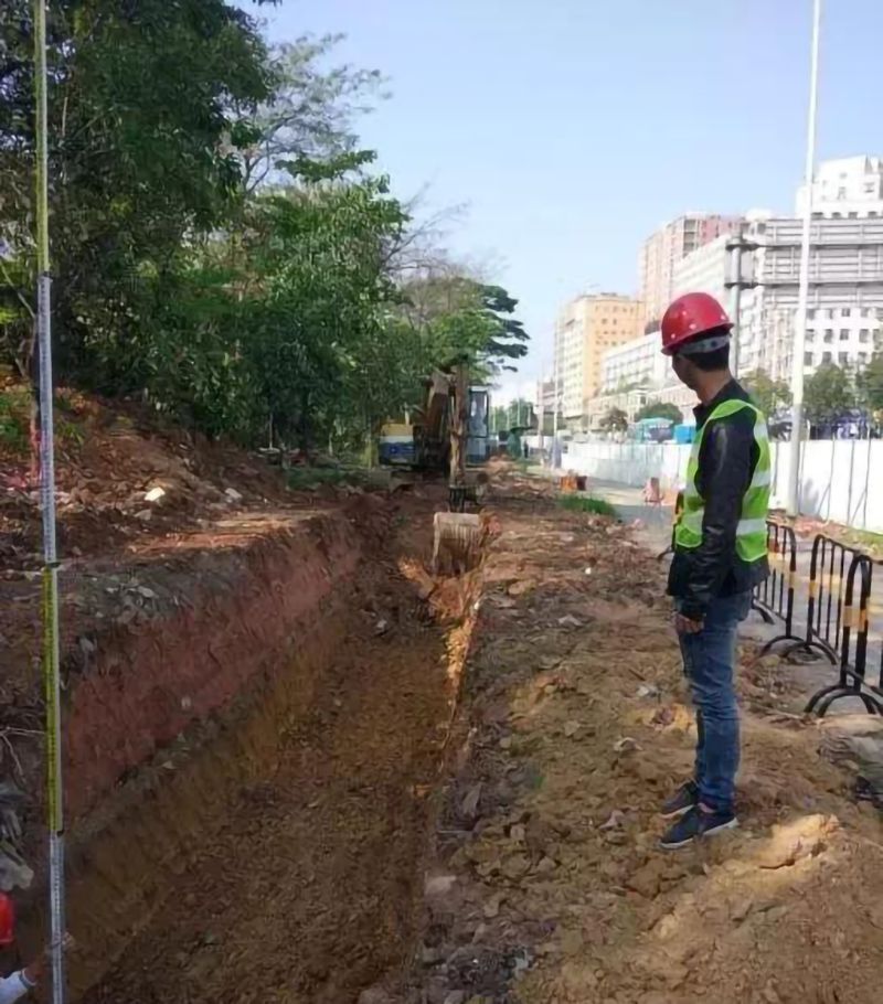 九游电器电缆沟施工