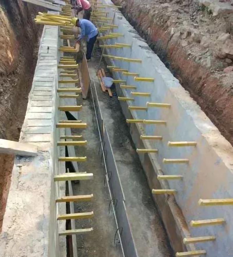 九游电器电缆沟施工