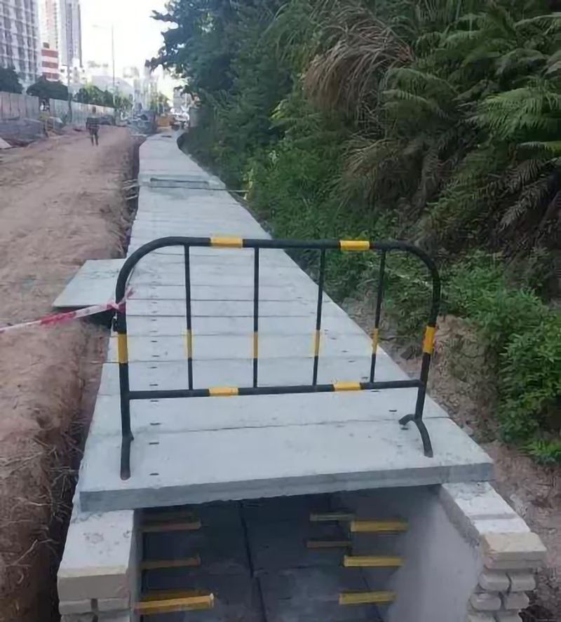 九游电器电缆沟施工